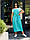 Сукня-сарафан поплін розмір 42-60 (2кв) "STEFANIYA" недорого від прямого постачальника, фото 5