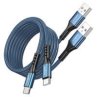 JMROY USB C Cable 3A Швидке заряджання Шнур зарядного пристрою типу C для заряджання Samsung