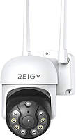 REIGY 3-мегапиксельная WIFI-камера видеонаблюдения 360 ° ночным видением, беспроводная Водонепроницаемый
