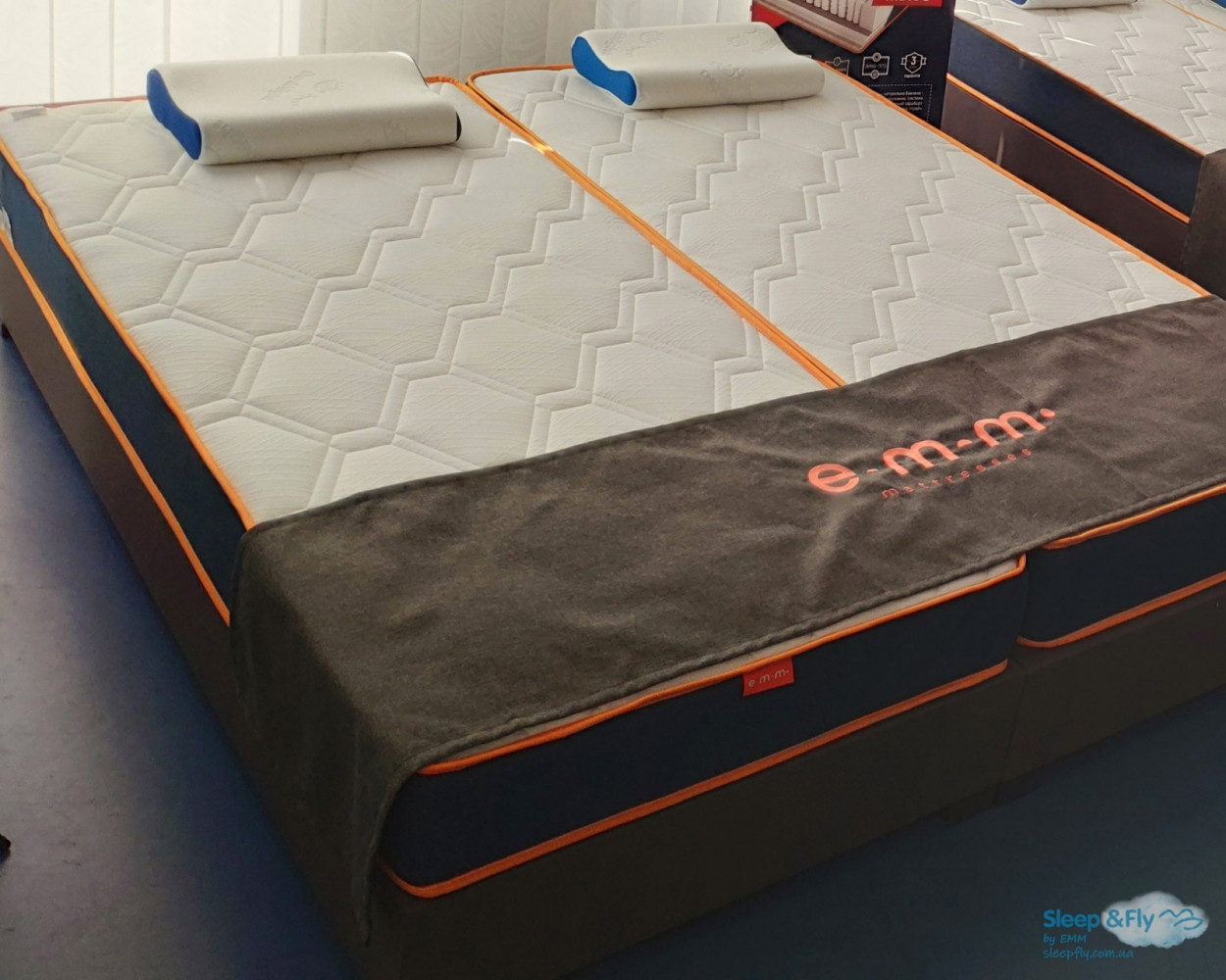 Ортопедичний матрац Denim Indigo / Індиго, фото 6