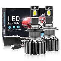 Новый Светодиодные лампы фары, 30000LM 6500K High Low Beam Cool White Conversion Kit