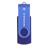 Новая SIMMAX 32 ГБ USB флэш-накопители 32 ГБ Memory Stick Поворотный дизайн Thumb Drive USB Stick 32 ГБ синий