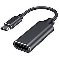 Новый Адаптер HOPLAZA USB C - HDMI, алюминиевый адаптер типа C/Thunderbolt 3 - HDMI 4K