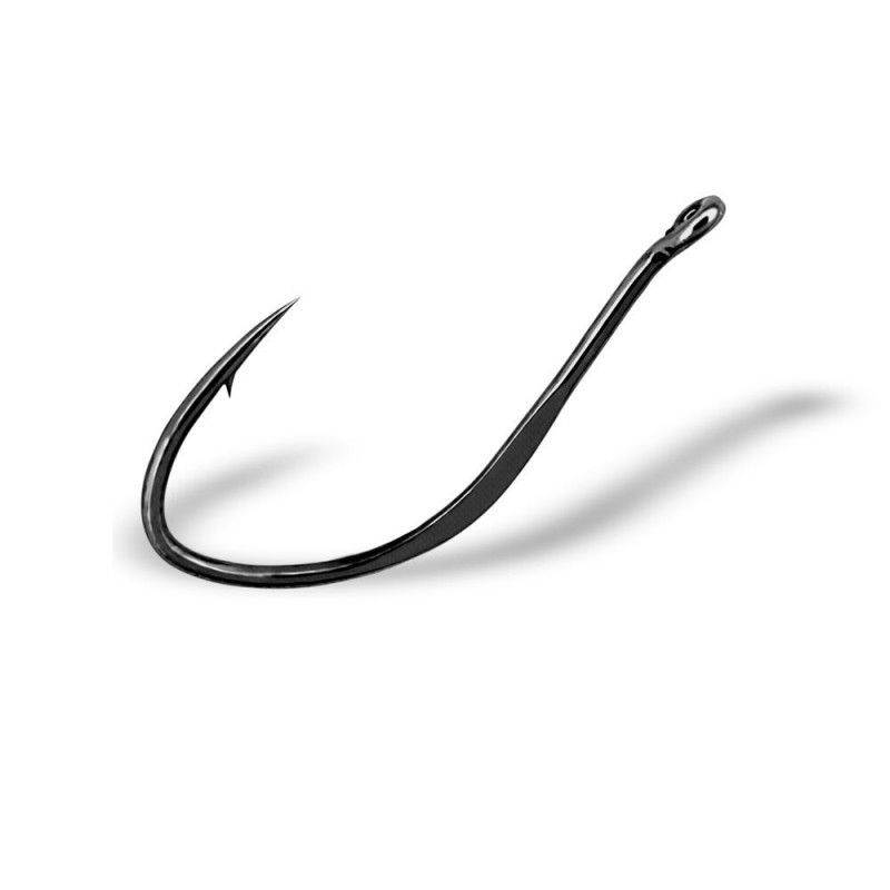 Одинарні гачки для риболовлі Gurza AJI DOUSKI Ring BN №14 10шт