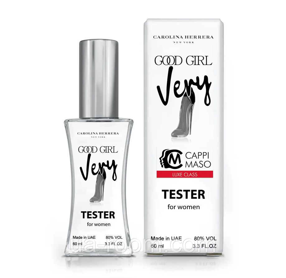 Тестер женский LUXE CLASS Carolina Herrera Very Good Girl, 60 мл.