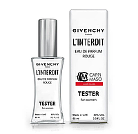 Тестер женский LUXE CLASS Givenchy L'Interdit Rouge eau de Parfum, 60 мл.