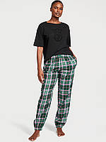 Пижама Victoria's Secret Flannel Tee-Jama Set