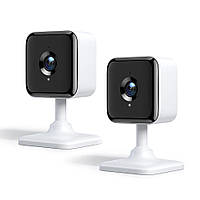 Камера безопасности Xbro и радионяня, комнатная камера 1080P HD WiFi с ночным видением