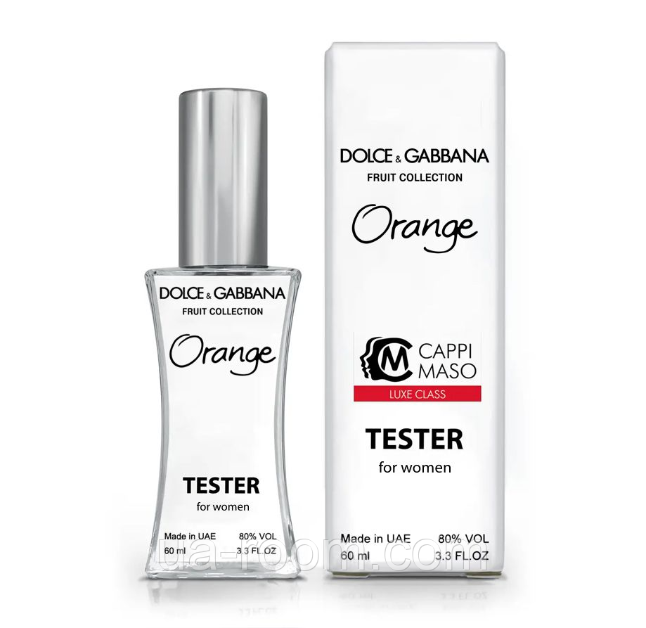 Тестер унисекс LUXE CLASS Dolce&Gabbana Fruit Collection Orange, 60 мл.