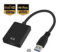 Переходник видеокабеля USB 3.0 на HDMI HD 1080P