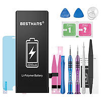Батарея BESTMARS, совместимая с iPhone 6s, сменная литий-ионная батарея большой емкости 2200 мАч