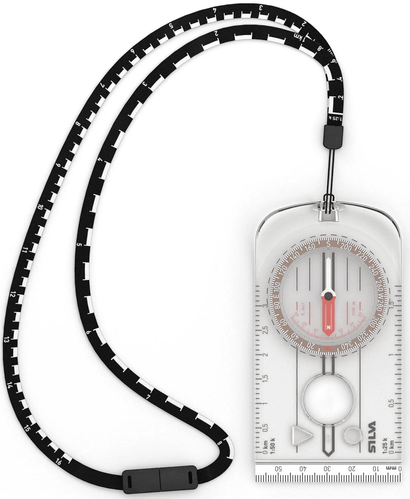 Silva 3NL 360 | Точний картографічний компас для туристів, альпіністів, мисливців та військових