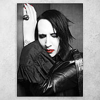 Рок плакат постер "Marilyn Manson / Мэрилин Мэнсон" №2