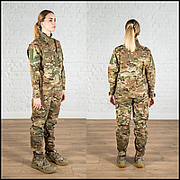 Костюм женский тактический полевой штурмовой летний, костюмы форма зсу женская летние военные