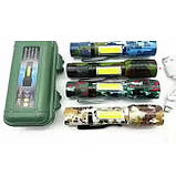 💚Ліхтарик ручний акумуляторний тактичний P511M-P50 zoom + microUSB (5 режимів), фото 5