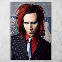 Рок плакат постер "Marilyn Manson / Мэрилин Мэнсон" №3