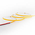 Світлодіодна стрічка Ustrip LED480-COB-W30-24V-5W-4mm білий теплий, фото 3