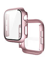 Чохол-накладка DK Пластик Soft-Touch Glass Full Cover для Apple Watch