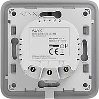 Реле двухклавишный выключатель Ajax LightCore 2-gang for LightSwitch Jeweler, беспроводной