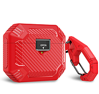 Чехол Shockproof Cover Pro Case для AirPods 3 красный