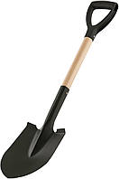 Лопата штыковая 2E Digger 1, компактная, деревянный черенок, 1.5мм, 78см, 0.93кг