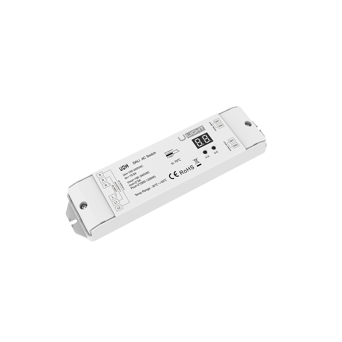 Usmart DALI Switch UDH Релейний модуль вимикач для мережі 220В, фото 1