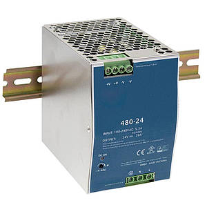 Upower UCMR-480W-24V Блок живлення на DIN рейку