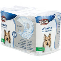 Оригінал! Подгузники для животных Trixie для собак (сучок) S-M 28-40 см 12 шт (4011905236322) | T2TV.com.ua