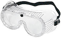 Очки защитные Neo Tools противооскольчатые, перфорированные, поликарбонат, класс защиты B, оптический класс I,