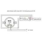 Usmart Sensor Microwave UEH-M (RF + Dim + 220V + 0/1-10V) Мікрохвильовий датчик руху для освітлення, фото 4