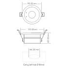 Usmart Sensor Microwave UEH-M (RF + Dim + 220V + 0/1-10V) Мікрохвильовий датчик руху для освітлення, фото 9