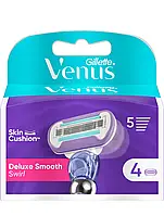 Кассеты для бритья женские Gillette Venus5 Swirl Extra Smooth, 4шт. Оригинал