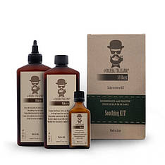Набір трихологічної косметики для чутливої шкіри голови Barba Italiana Soothing Kit 50 days (BIM602S)
