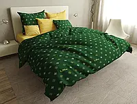 Односпальный комплект двухцветного постельного белья бязь Голд 150*220 от производителя Черешенка™