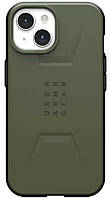 Чехол UAG для Apple iPhone 15 Civilian Magsafe, Olive Drab