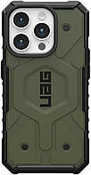Чехол UAG для Apple iPhone 15 Pro Pathfinder Magsafe, Olive Drab