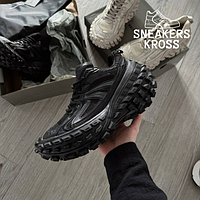 Женские кроссовки Balenciaga Defender Sneaker Black, Кроссовки Баленсиага Дефендер черные