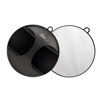 Дзеркало для стрижки The Shave Factory Barber Mirror Black діаметр 27 см