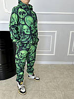 Дитячій спортивний костюм зелений | 29-026