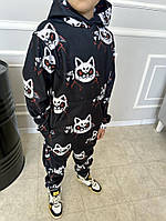 Дитячій спортивний костюм чорний | 29-024