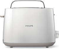 Philips Тостер Daily Collection, 830Вт, пластик, белый Hutko Хватай Это