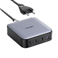 Мережевий зарядний пристрій Ugreen CD328 Nexode 100 W 3xUSB-C-1xA Gray (90928)