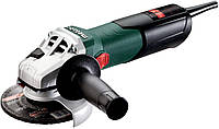 Шлифмашина угловая Metabo W 9-125, 125мм, 900Вт, 10500об/мин, 2.1кг