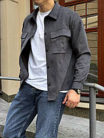 Рубашка замшева Reload - Suede, графіт