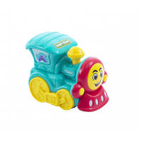 Оригінал! Развивающая игрушка Baby Team инерционный поезд бирюзовый (8620_паровозик_бирюзовый) | T2TV.com.ua