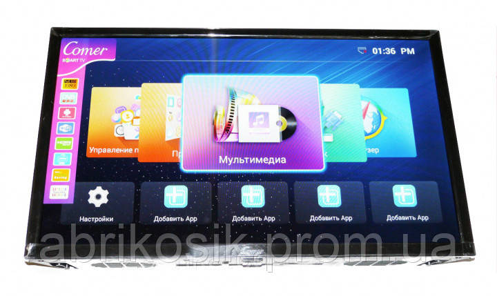 Телевизор 65" Smart COMER 4K E65EK1100 Android андроид смарт TV Wi-Fi, UHD, Т2 d - фото 6 - id-p2208426371