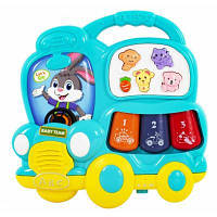 Оригінал! Розвивальна іграшка Baby Team музичний Автобус (8633) T2TV.com.ua