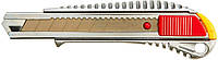 Нож TOPEX, сегментированное лезвие 18мм, корпус металлический, 155мм