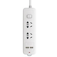 Подовжувач мережевий Xiaomi OPPLE Power Strip (2 розетки + 2 USB) 1.8m білий