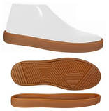 Підошва для дитячого взуття Емоджі-2, розмір: 31-35, Медового кольору, фото 4